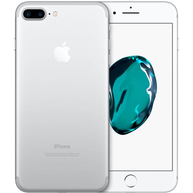 Apple iPhone 7 Plus for AT&T Cricket & H2O Cell Phones Silver 128GB - DailySale