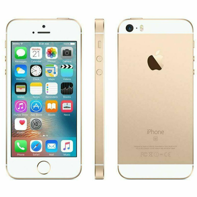 Apple iPhone SE - Fully Unlocked Cell Phones Gold 16GB - DailySale