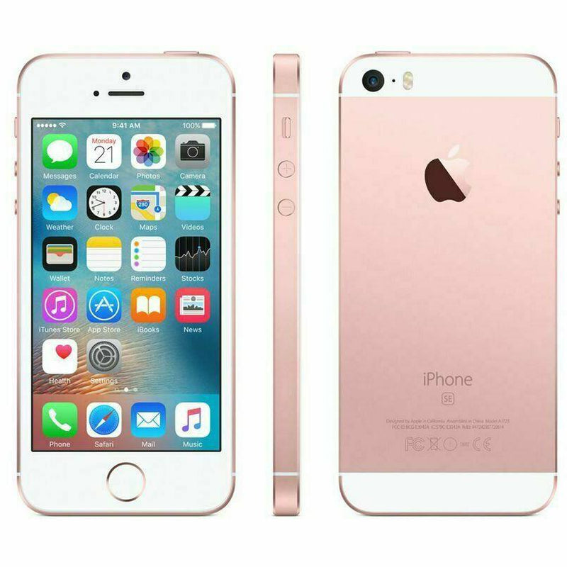 Apple iPhone SE - Fully Unlocked Cell Phones Rose Gold 16GB - DailySale