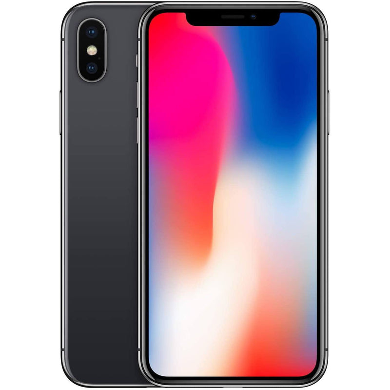 Apple iPhone X for AT&T Cricket & H2O Cell Phones 64GB Gray - DailySale