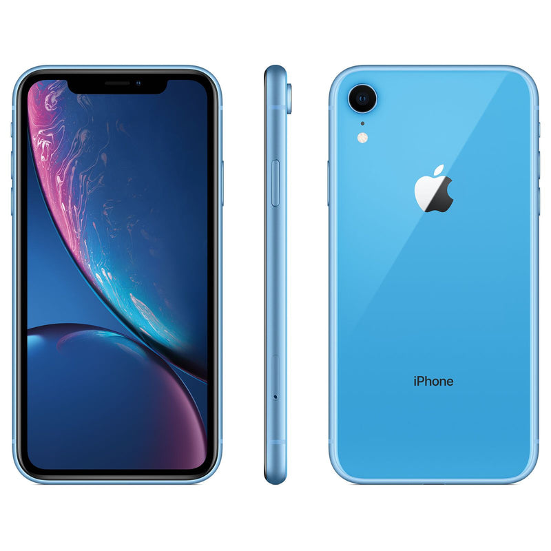Apple iPhone XR 64GB Factory Unlocked Cell Phones Blue - DailySale