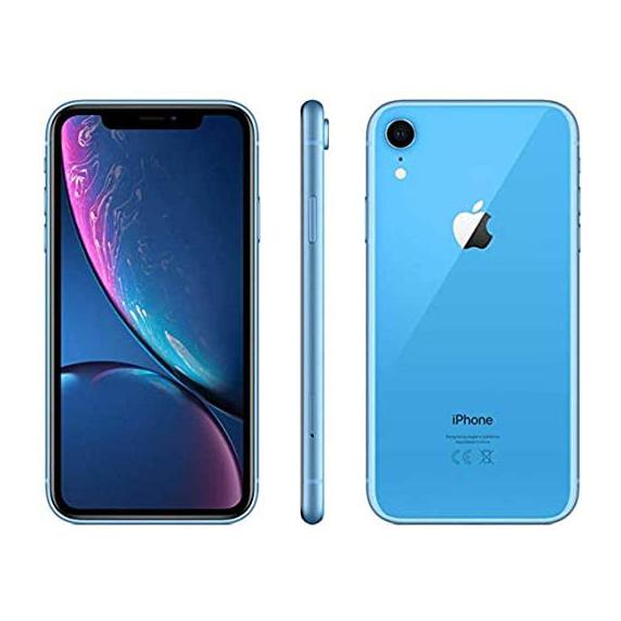 Apple iPhone XR for AT&T Cricket & H2O Cell Phones Blue 64GB - DailySale
