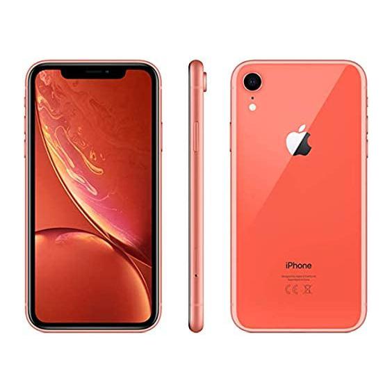 Apple iPhone XR for AT&T Cricket & H2O Cell Phones Coral 64GB - DailySale