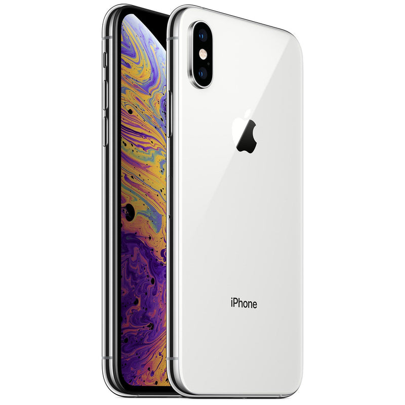 Apple iPhone XS Fully Unlocked Cell Phones 64GB Silver - DailySale