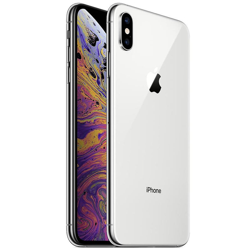 Apple iPhone XS Max for AT&T Cricket & H2O Cell Phones 256GB Silver - DailySale