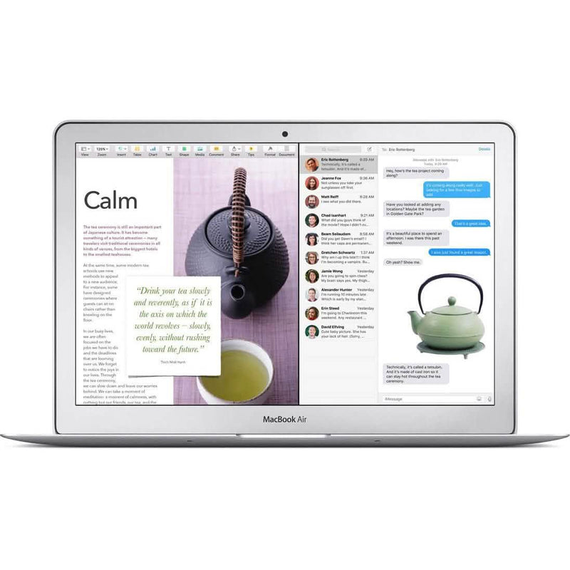 Apple MacBook Air 13.3-Inch 256GB 1.6GHz 4GB RAM Laptop Laptops - DailySale