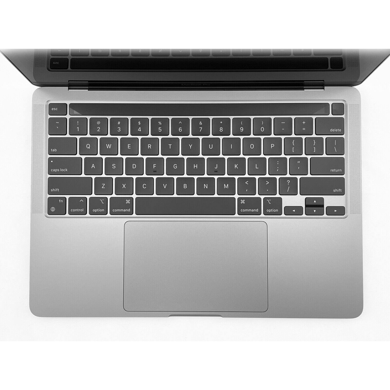 Addditional top view of Apple MacBook Pro 13-inch 2022 MNEH3LL/A M2 Chip Space Gray (Refurbished)