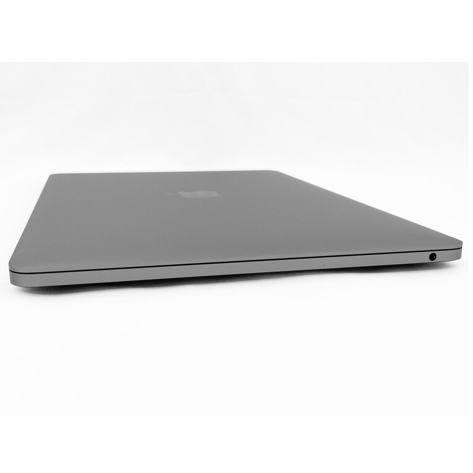 Left view of Apple MacBook Pro 13-inch 2022 MNEH3LL/A M2 Chip Space Gray (Refurbished) shown with screen folded close