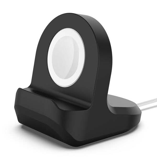 Apple Watch iWatch Silicone Charging Station Stand Smart Watches - DailySale