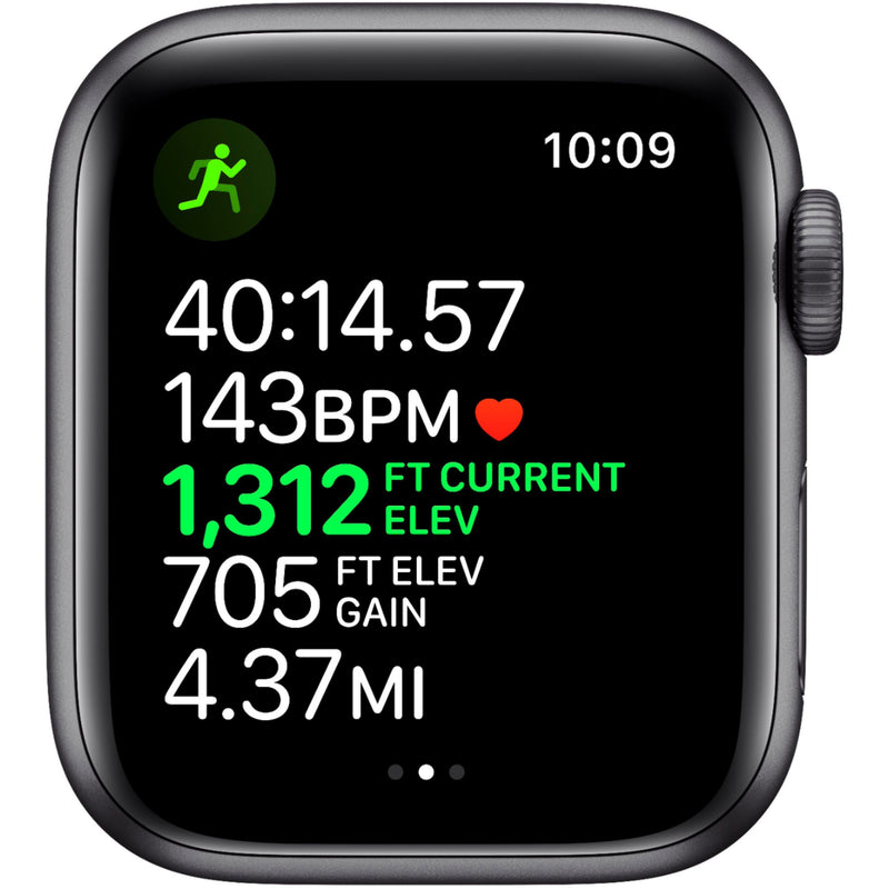 Apple Watch Nike Series 5 (GPS + Cellular) 40mm with Anthracite/Black Nike Sport Band Smart Watches - DailySale