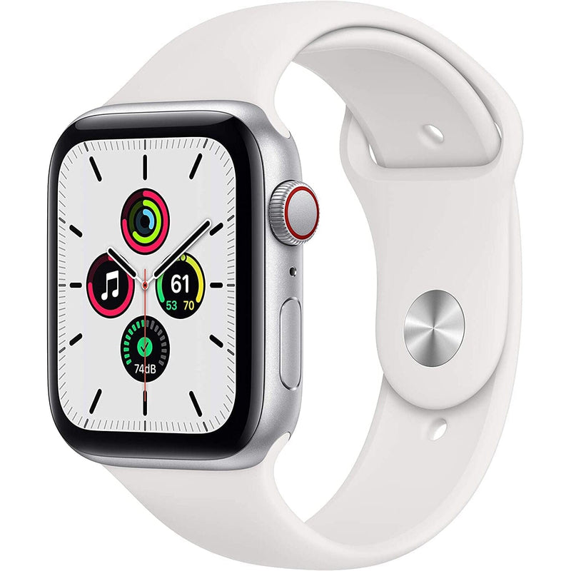 Apple Watch SE WiFi + 4G Cellular (Refurbished) Smart Watches White 40mm - DailySale