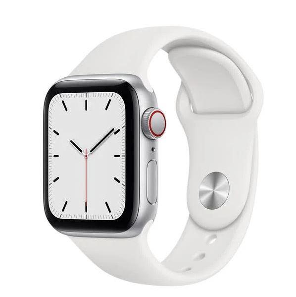 Apple Watch Series 4 GPS + Cellular 4G Smart Watches White 40mm - DailySale