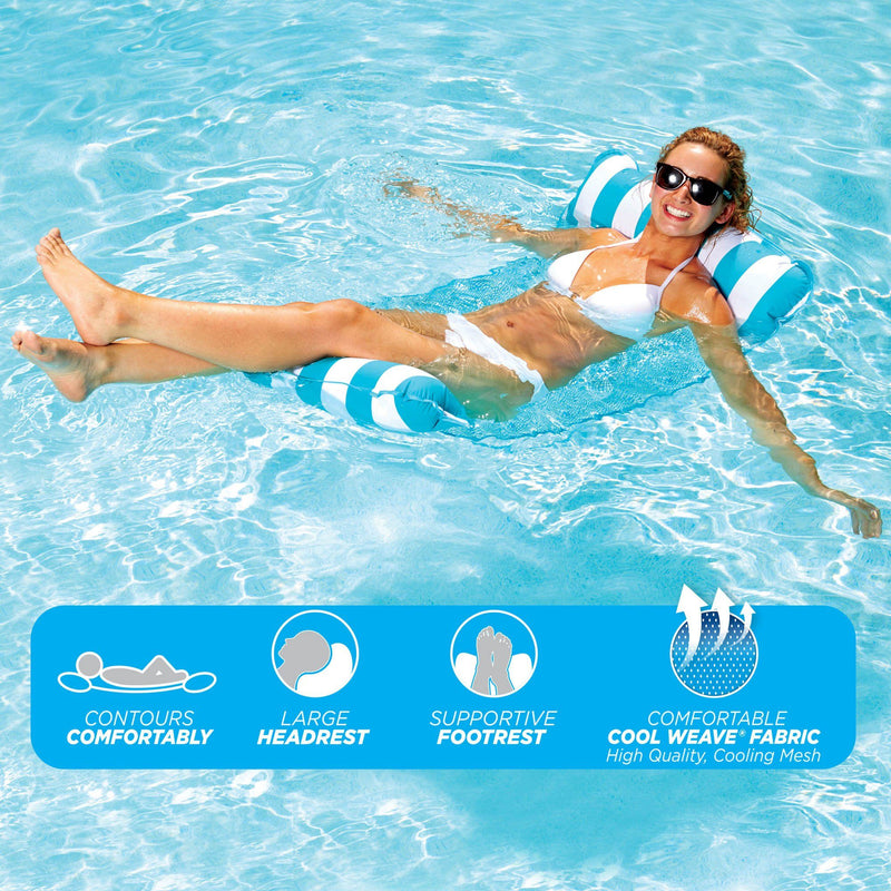 Aqua Leisure 4-In-1 Monterey Hammock Pool Float Sports & Outdoors - DailySale