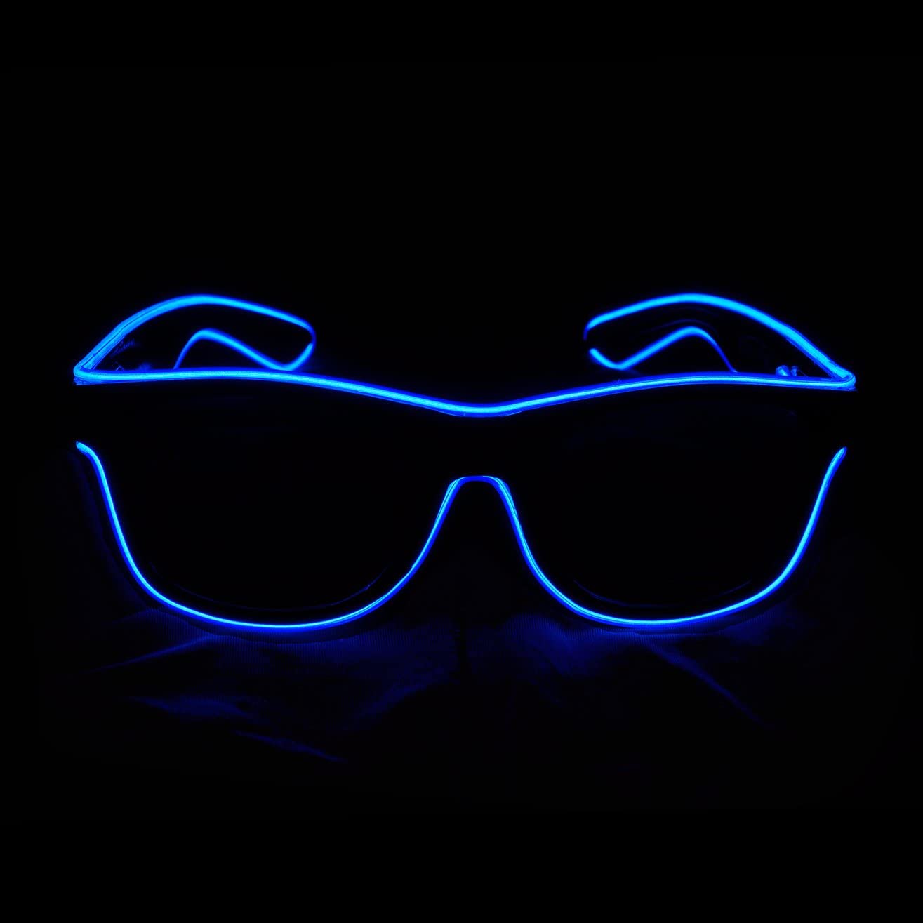 Aquat Light up EL Wire Neon Rave Glasses Men's Shoes & Accessories - DailySale