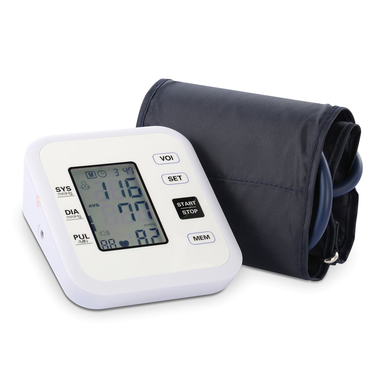 Arm Blood Pressure Monitor with Adjustable Cuff Wellness - DailySale