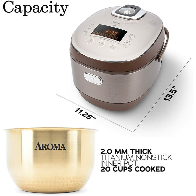 Aroma Housewares 10 Cup (Uncooked) Rice Cooker/Multicooker Kitchen Appliances - DailySale