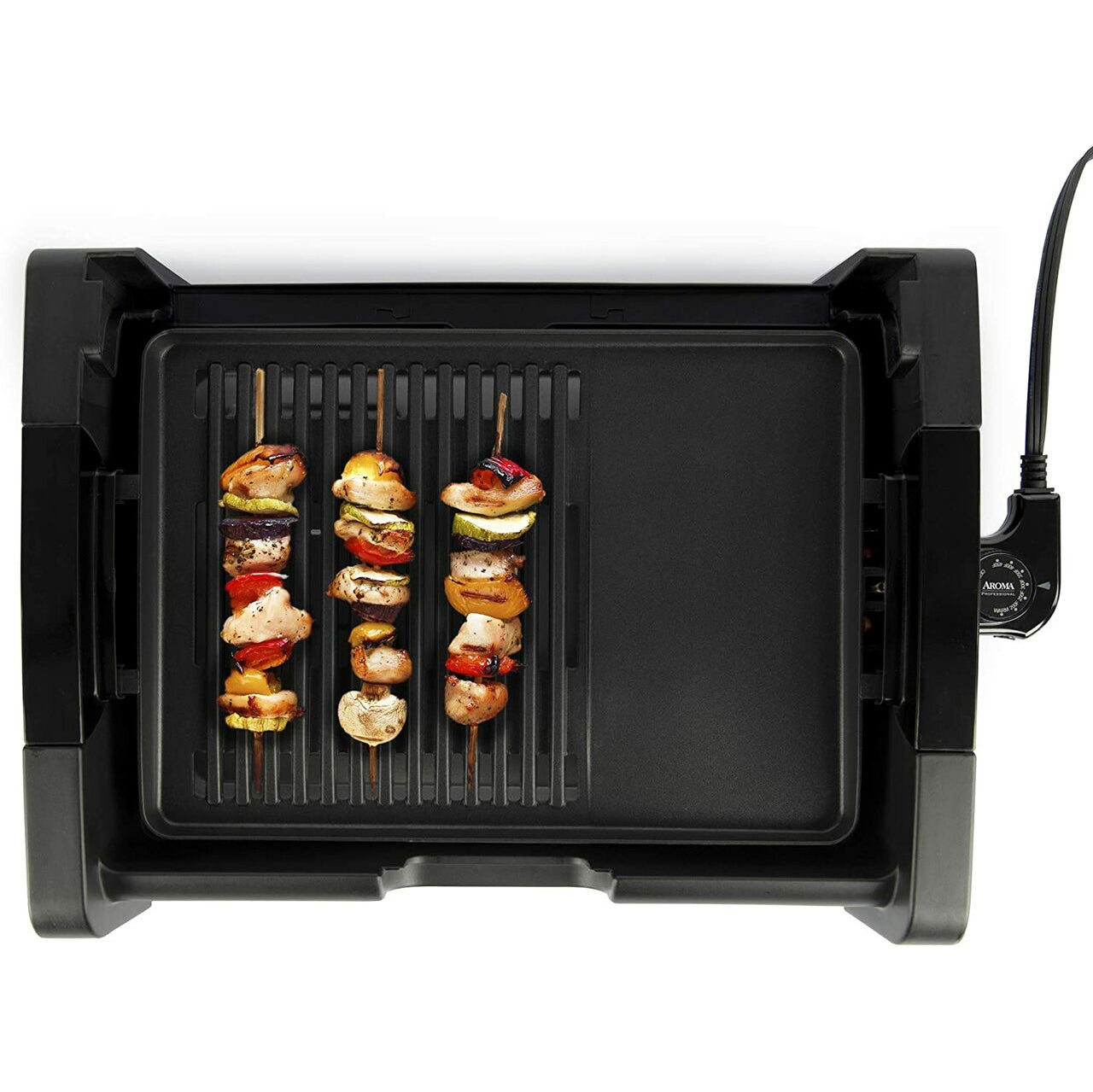 Kitchen HQ Smokeless Indoor Electric Barbecue Grill 