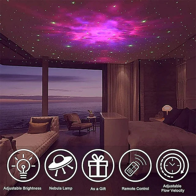 Astronaut Galaxy Starry Sky Projector with Timer Remote Indoor Lighting - DailySale