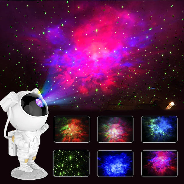 Astronaut Galaxy Starry Sky Projector with Timer Remote Indoor Lighting - DailySale