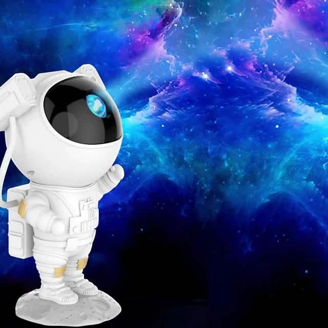 Astronaut Galaxy Starry Sky Projector with Timer Remote Indoor Lighting - DailySale