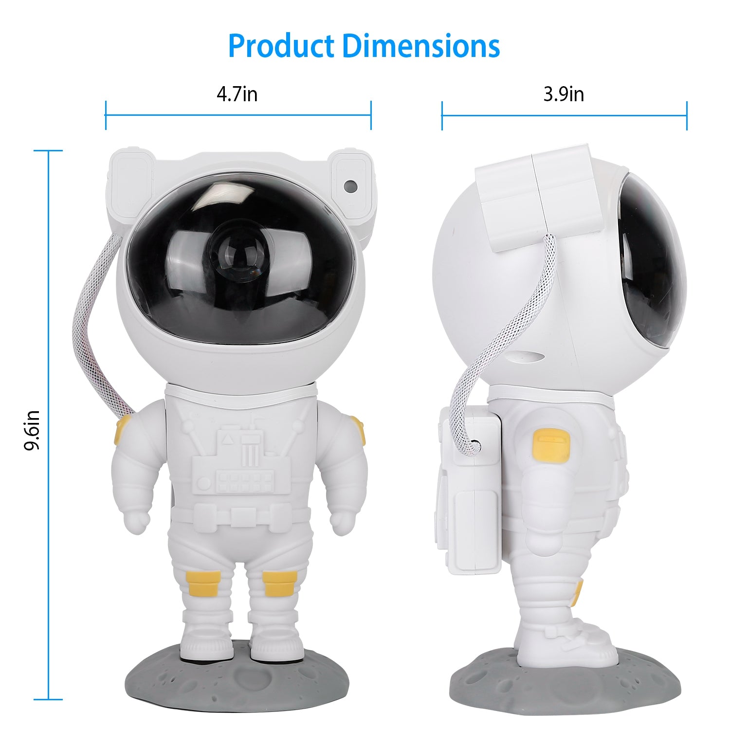 Astronaut Star Projector Light with Remote Control Indoor Lighting - DailySale