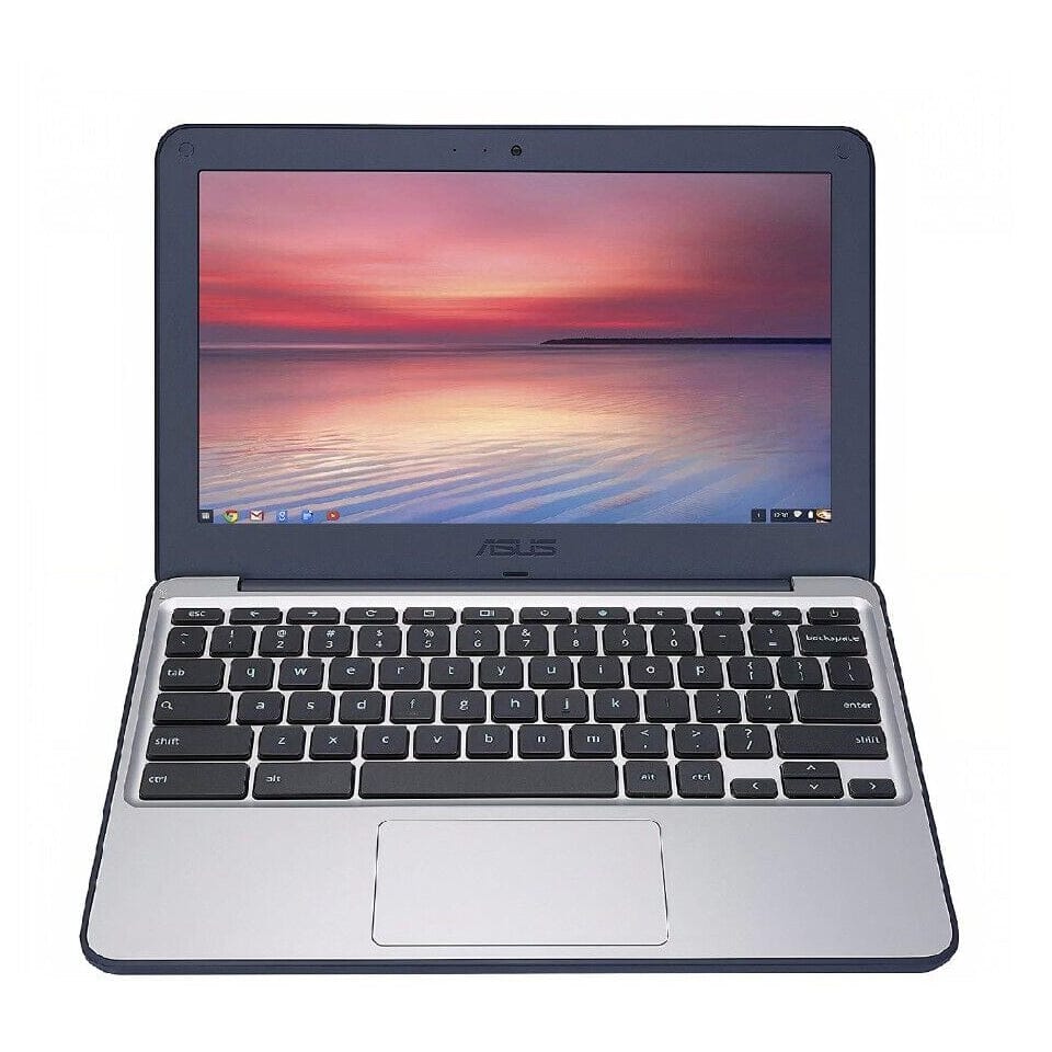 Asus Chromebook C202 11.6” Intel 1.6 GHz 4GB RAM 16GB (Refurbished) Laptops - DailySale