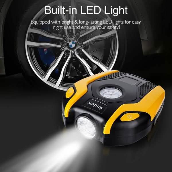 Audew 150W Portable Air Compressor Pump Automotive - DailySale