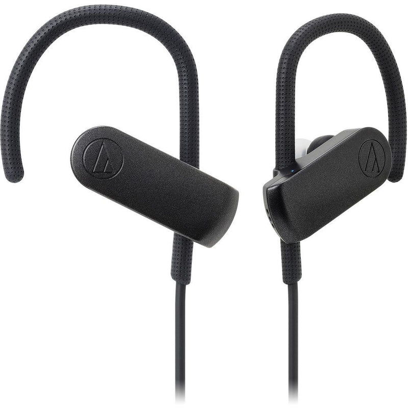 Audio-Technica ATH-SPORT50BTBK SonicSport Bluetooth Wireless In-Ear Headphones Headphones & Audio - DailySale