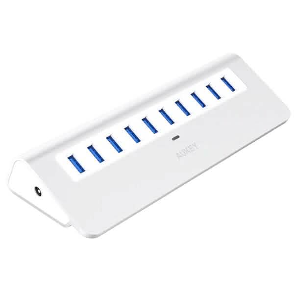 Aukey 10-Port CB-H6 USB 3.0 Hub Computer Accessories - DailySale