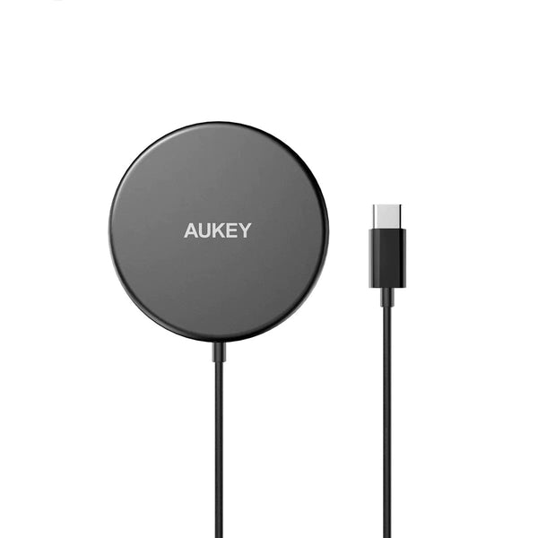 AUKEY LC-A1 Aircore Wireless Charger 15W Magnetic Qi Certified Mobile Accessories - DailySale