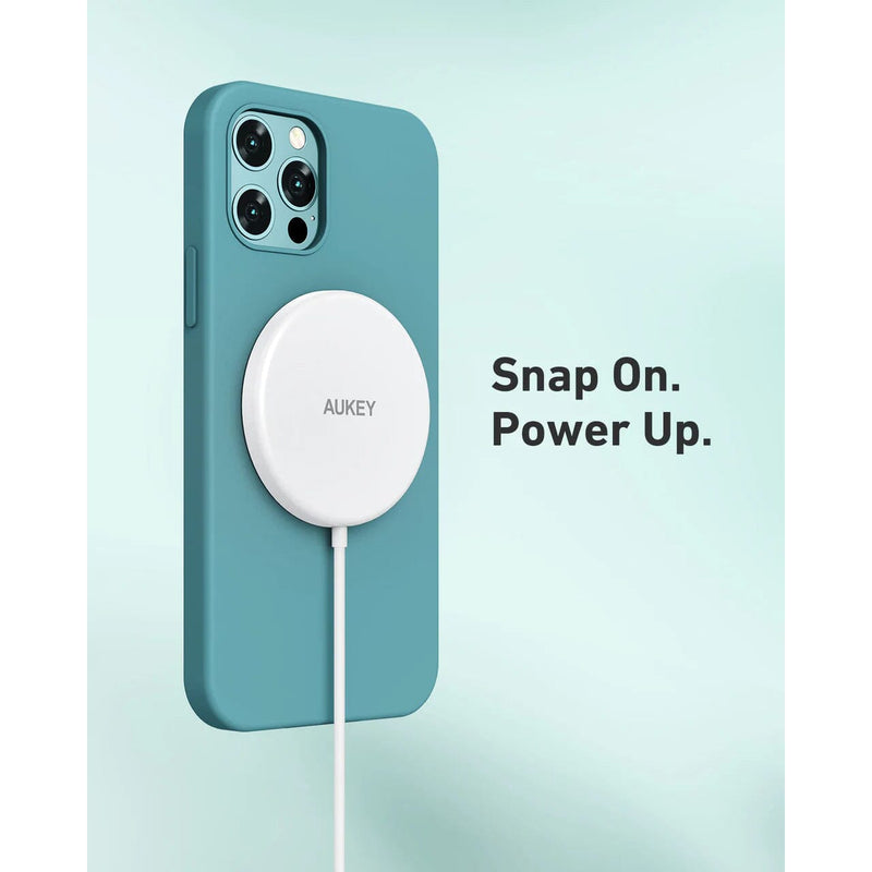 Aukey LC-A1 Aircore Wireless Charger 15W Magnetic Qi Certified Mobile Accessories - DailySale