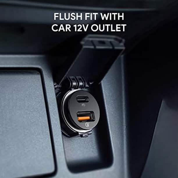 AUKEY USB C Car Charger Automotive - DailySale