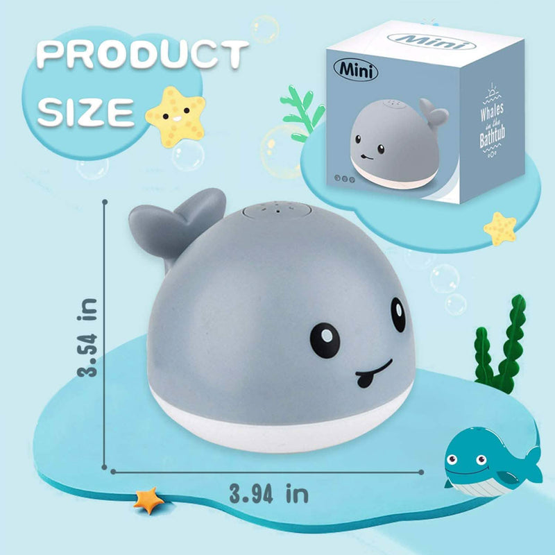Auto Spray Water Whale Toy With Seven Kinds Of Flashing Light For Toddlers Toys & Games - DailySale