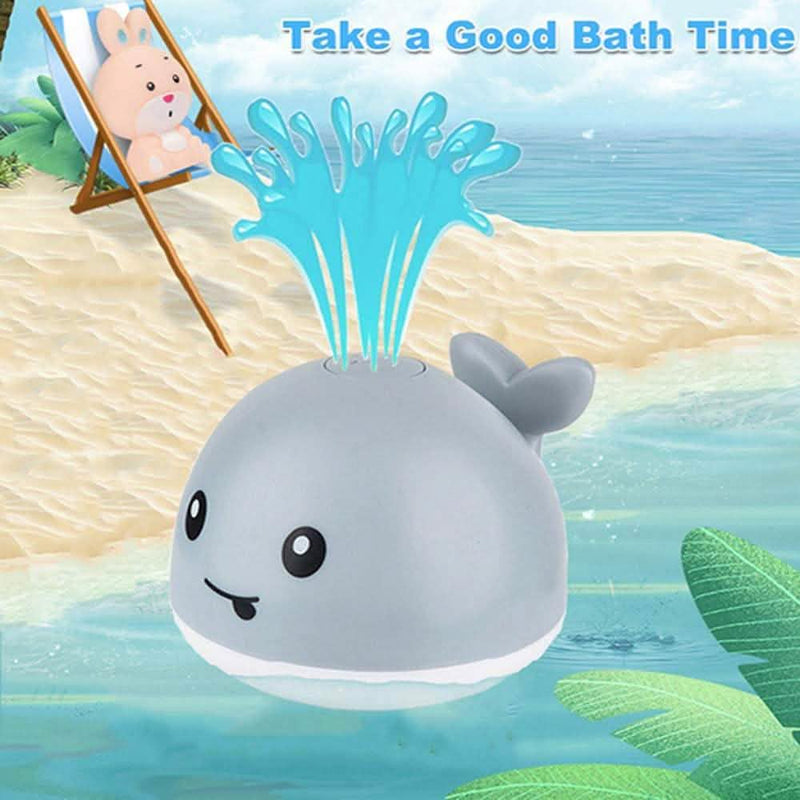 Auto Spray Water Whale Toy With Seven Kinds Of Flashing Light For Toddlers Toys & Games - DailySale
