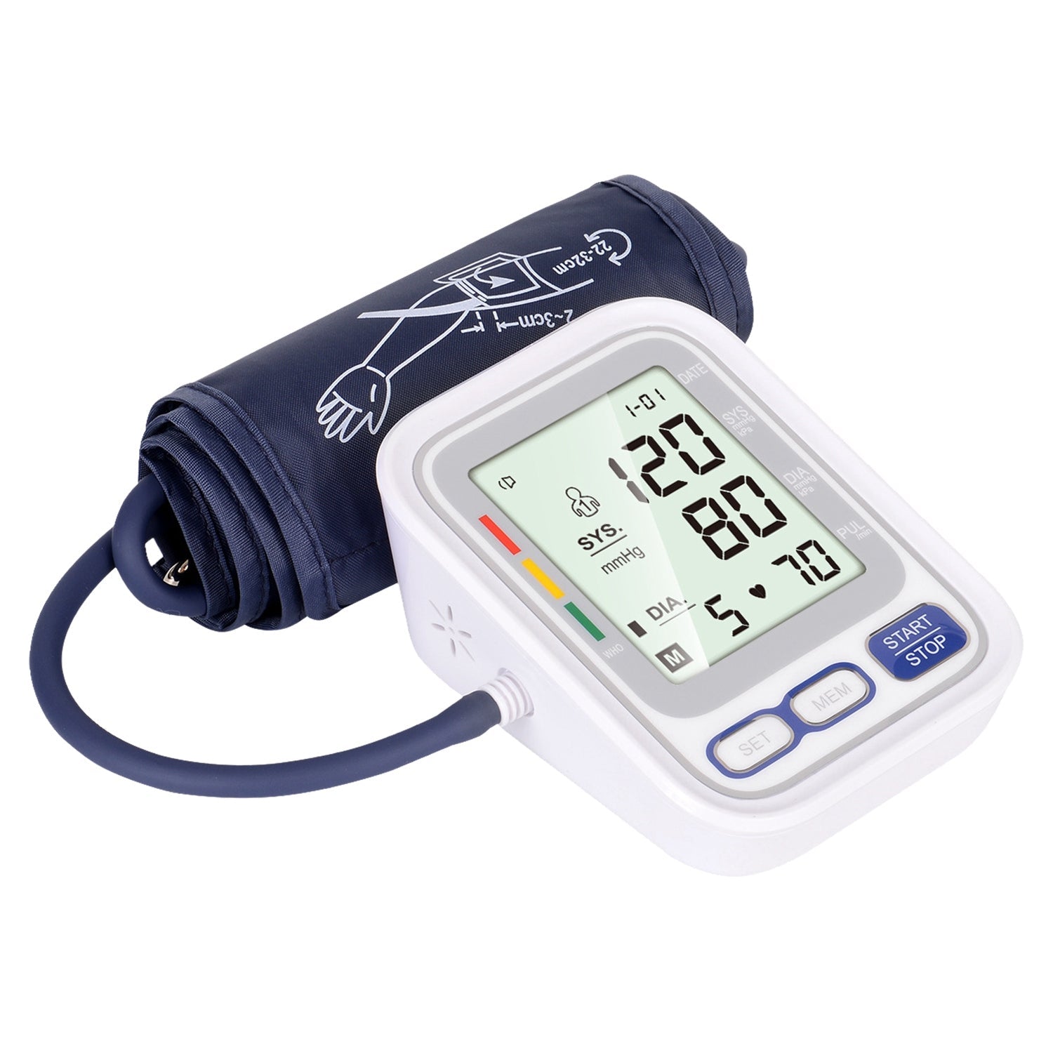 Automatic Arm Blood Pressure Monitor Digital Wellness - DailySale