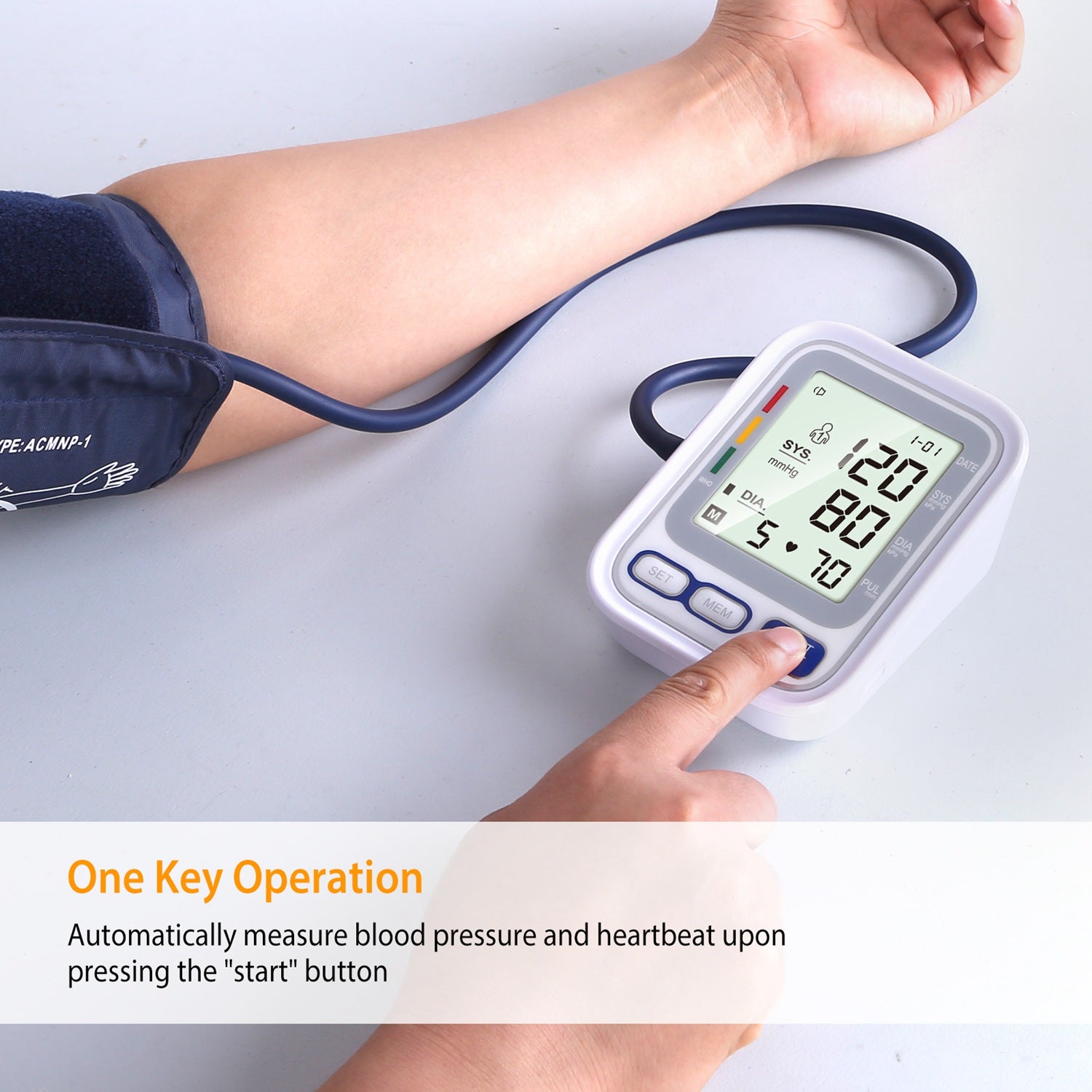 Automatic Arm Blood Pressure Monitor Digital Wellness - DailySale