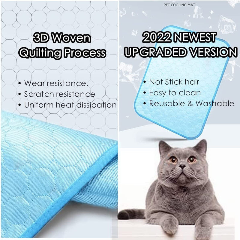 Automatic Cooling Dog Mat Washable Pet Sleeping Blanket Mat Pet Supplies - DailySale