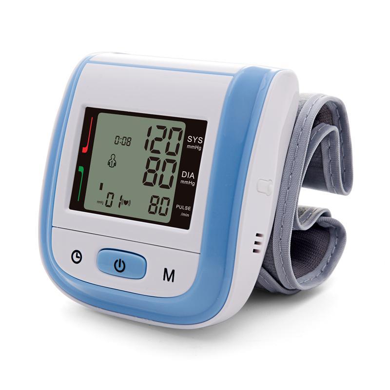 Automatic Digital Wrist Sphygmomanometer Wellness Blue - DailySale