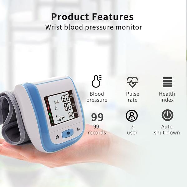 Automatic Digital Wrist Sphygmomanometer Wellness - DailySale