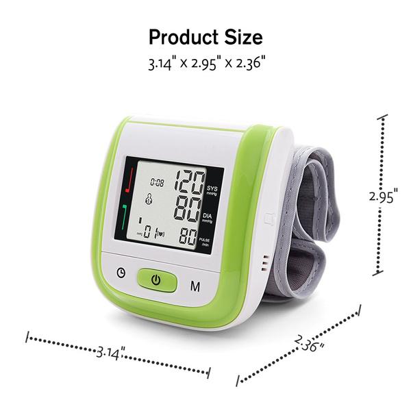 Automatic Digital Wrist Sphygmomanometer Wellness - DailySale