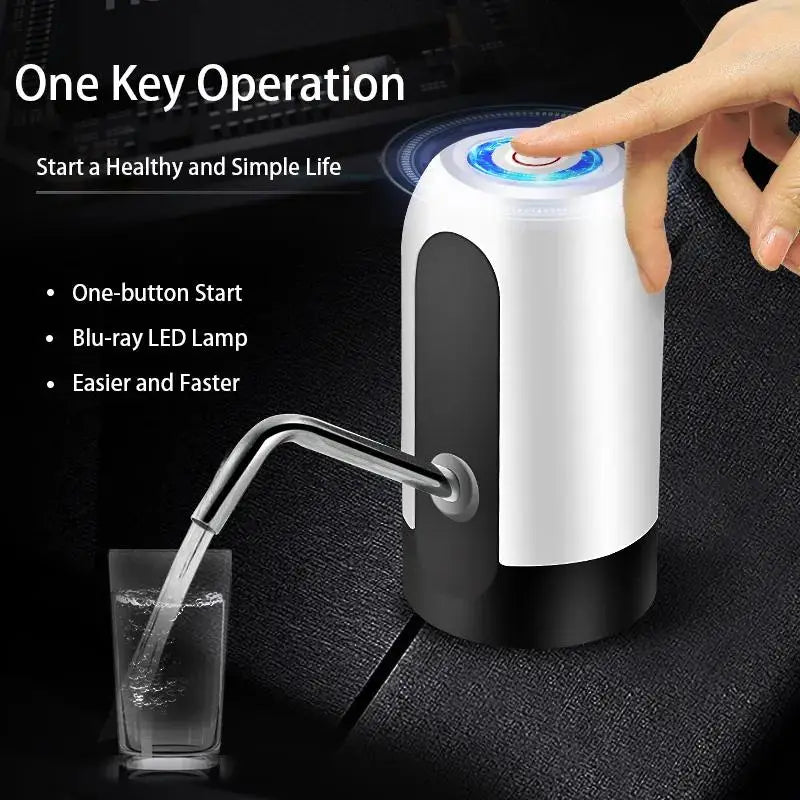 Automatic Electric Water Dispenser Pump Bottle Kitchen Tools & Gadgets - DailySale