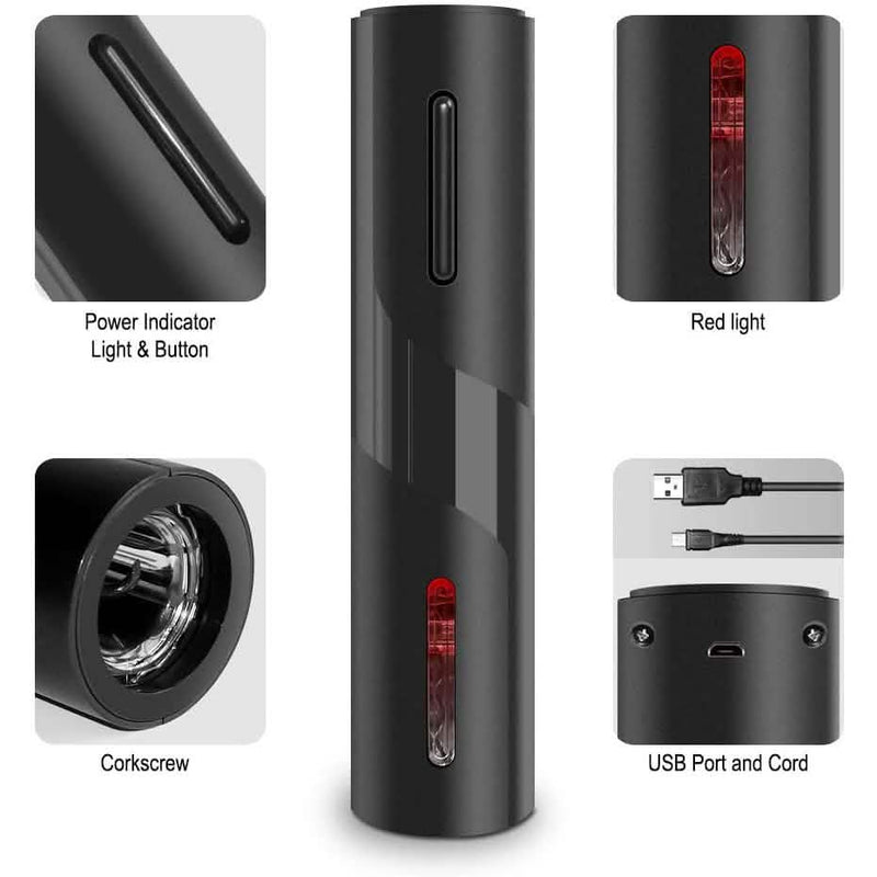 Automatic Electric Wine Bottle Corkscrew Opener Kitchen & Dining - DailySale