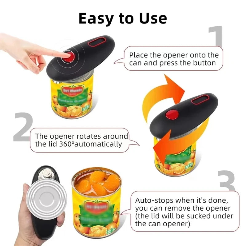 Automatic Jar Opener Electric, Safe & Easy to Use