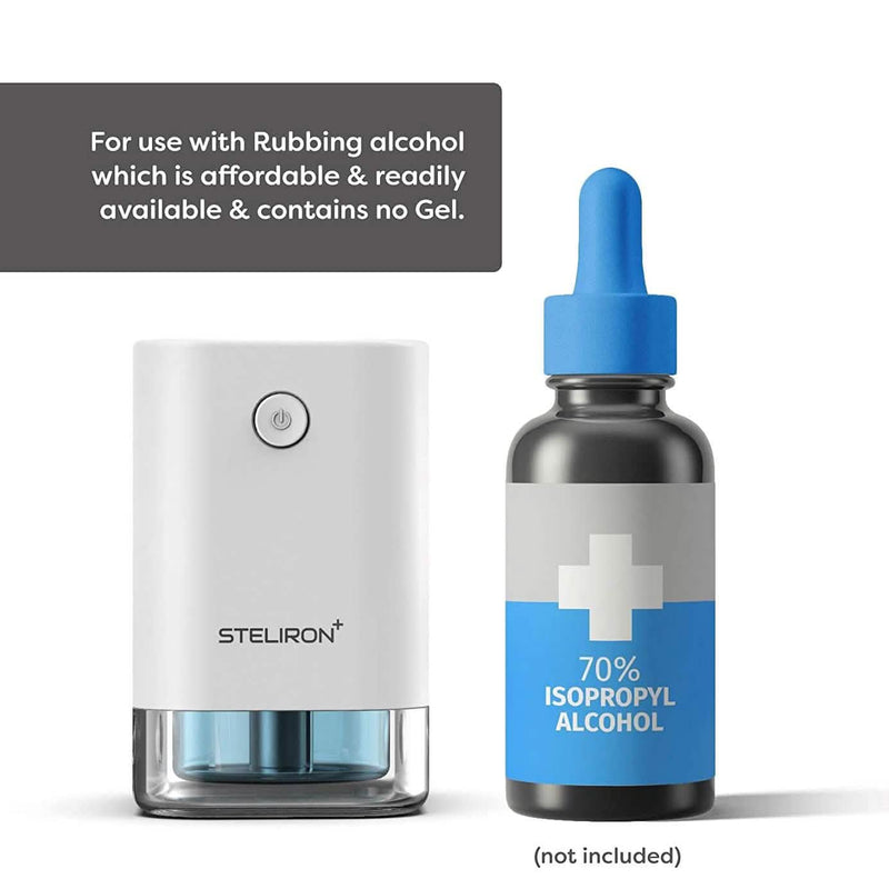 Automatic Mist Hand Sanitizer, Inferred Touchless Anti Bacterial Alcohol Dispenser Face Masks & PPE - DailySale