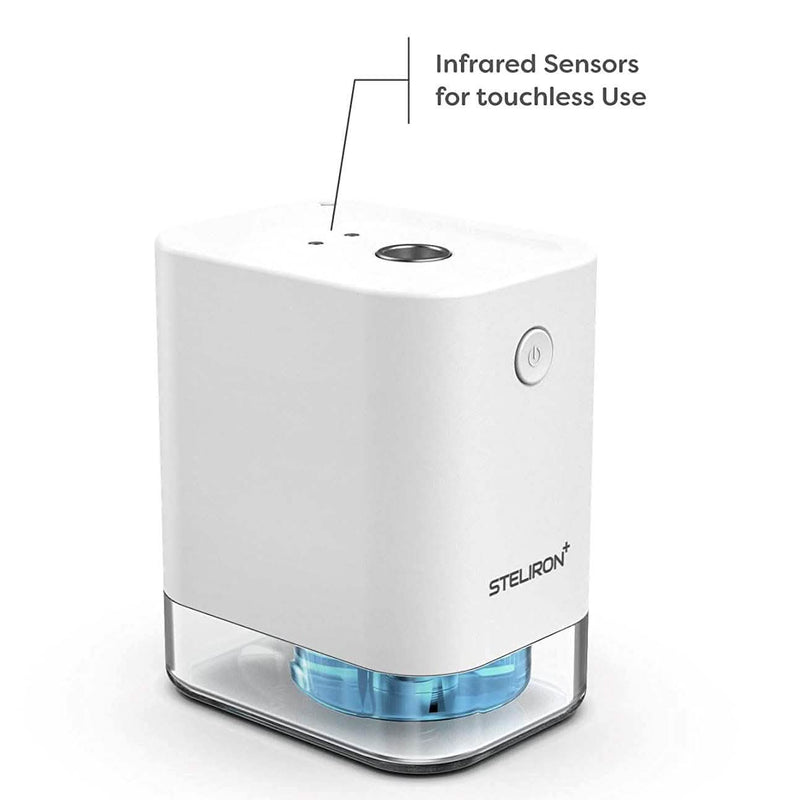 Automatic Mist Hand Sanitizer, Inferred Touchless Anti Bacterial Alcohol Dispenser Face Masks & PPE - DailySale