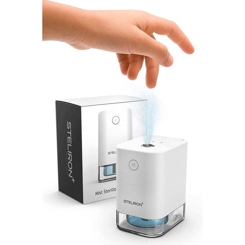 Automatic Mist Hand Sanitizer, Inferred Touchless Anti Bacterial Alcohol Dispenser Face Masks & PPE - DailySale