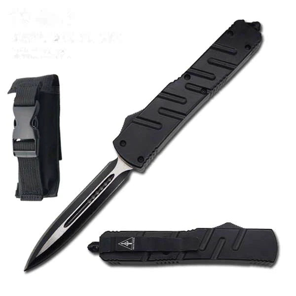 Automatic OTF Knife With Nylon Sheath Tactical - DailySale