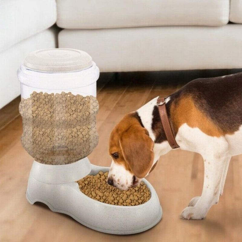 Automatic Pet Feeder Self-Dispensing Gravity Pets Food Dispenser Pet Supplies - DailySale