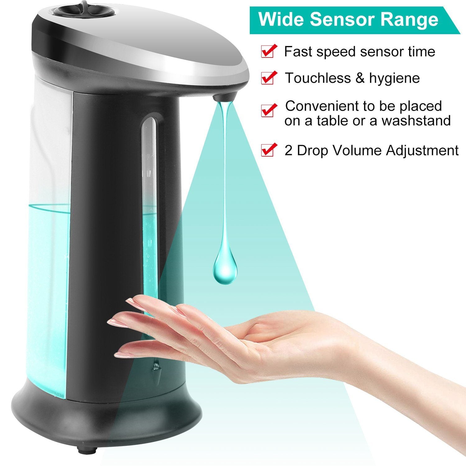 Automatic Soap Dispenser 400 ML/16.9 Oz Kitchen & Dining - DailySale