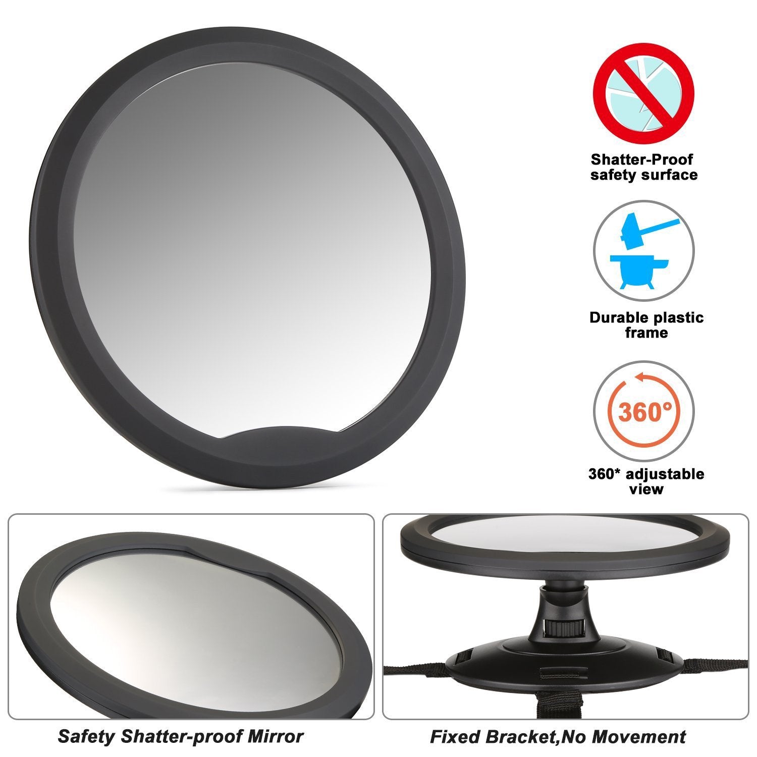 Baby Back Seat Car Mirror Baby - DailySale